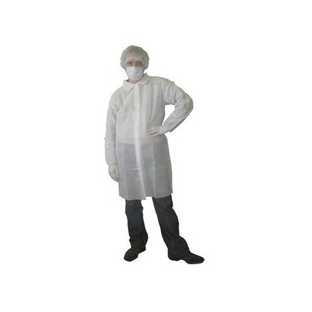 Халат одноразовый лабораторный размер  L