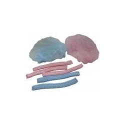 Шапка докторская одноразовая 21 розовая или синяя с одной резинкой (GT058-201) (Китай)