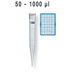 Наконечники 50-1000 с фильтром (уп-100шт) стерильн. (702168)
