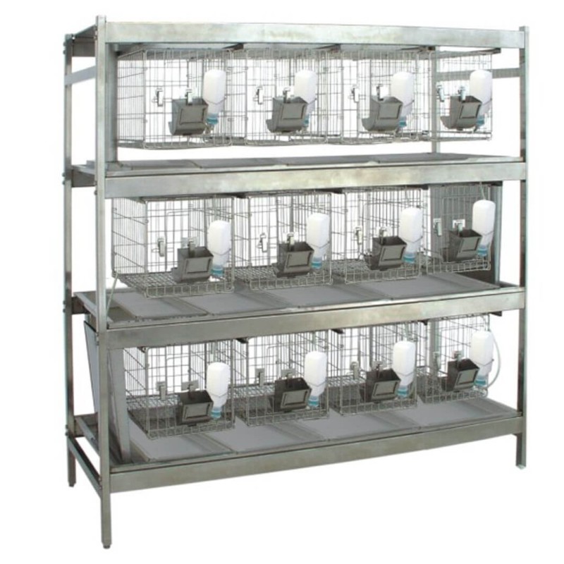 Стеллаж для клеток для кроликов RS-6