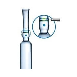 Ампулы форма-В 5мл с белой маркировочной панелью 83х14,75/0,55