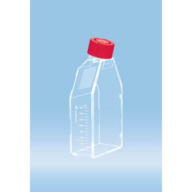 Матрацы 50мл, наклонное горлышко, невентилируемая красная крышка (уп-20шт)