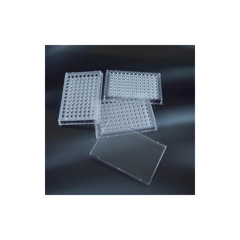 Планшет 96 лунок, плоское дно в инд.уп. (стерильный)