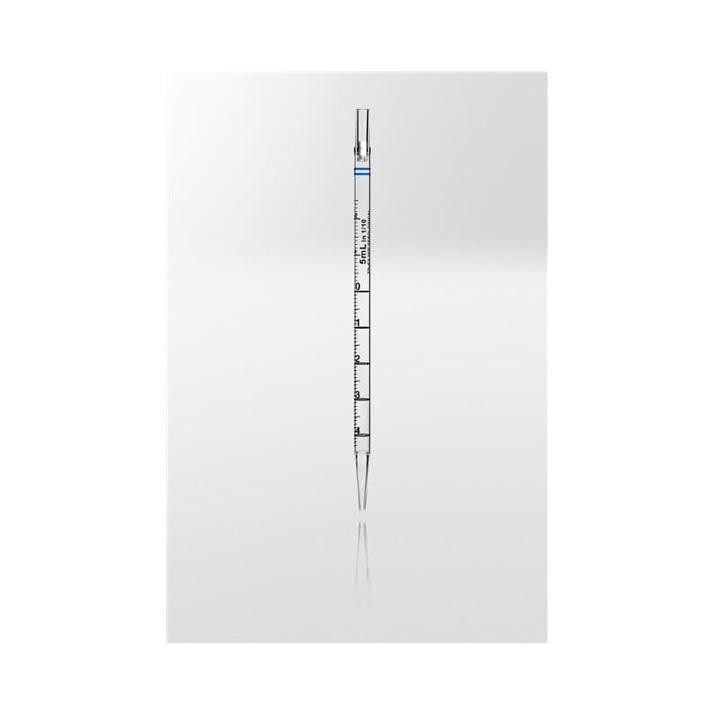 Пипетка 5 мл серологическая, в инд. упаковке, короткая, стериильная