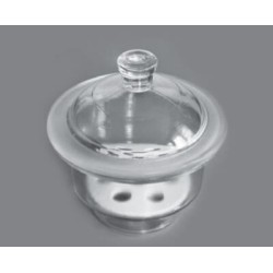 Эксикатор 150х215х233мм без крана, с фарфоровой вставкой