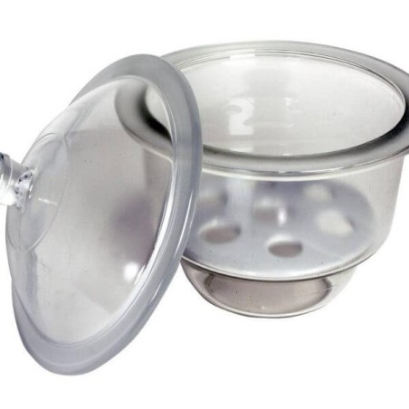 Эксикатор с крышкой  размер- 150мм, d-215мм .h-233мм