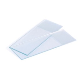 Стекло предметное 76х26х1мм со шлифованными краями с матовым полем (уп-50шт)