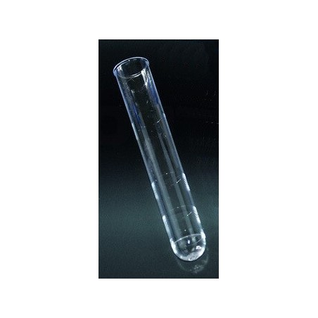 Пробирка 10мл 16х100мм PS цилиндрическая с этикеткой стерильная