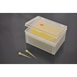 Наконечники 200мкл , желтые, в штативе 96шт (стерильные)