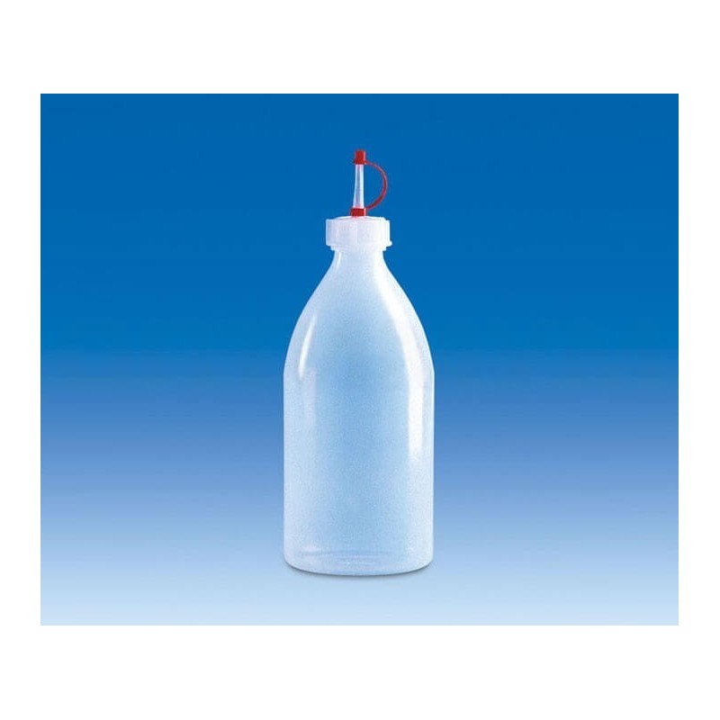 Бутыль-капельница 100мл PE-LD с крышкой отдельно