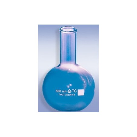 Колба круглая плоскодонная П-2-250-34