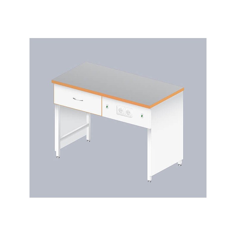 Стол электрифицированный 800*600*750, ЛАБ-1200 ЛТЭ(TRESPA). 3  розетки