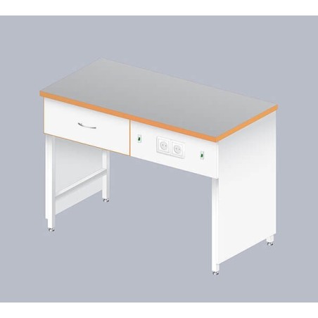 Стол электрифицированный 800*600*750, ЛАБ-1200 ЛТЭ(TRESPA). 3  розетки