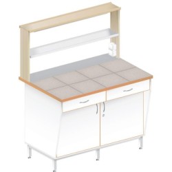 Стол пристенный физический ЛАБ-1200 ПКТ