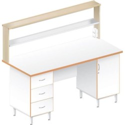 Стол пристенный физический ЛАБ-1800 ПЛ