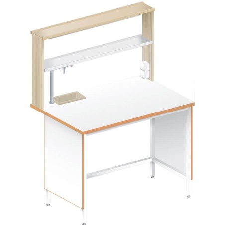 Стол пристенный химический ЛАБ-1200 ПЛМ