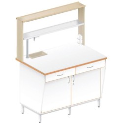 Стол пристенный химический ЛАБ-1200 ПЛТМ