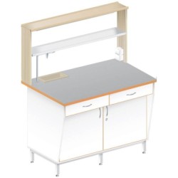 Стол пристенный химический ЛАБ-1200 ПТТМ