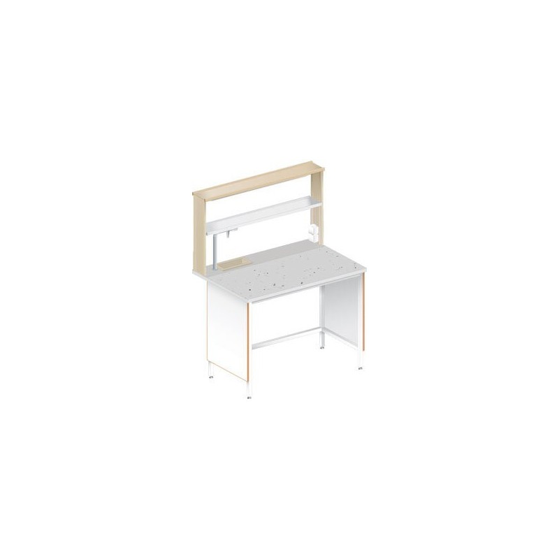 Стол пристенный химический ЛАБ-1200 ПФМ