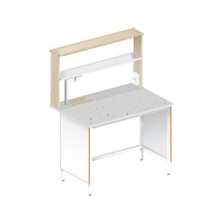 Стол пристенный химический ЛАБ-1200 ПФМ