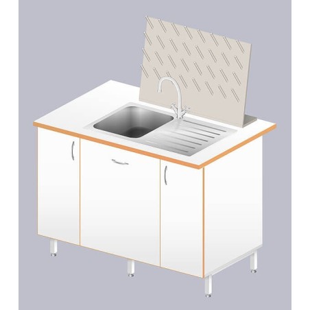 Стол-мойка ЛАБ-1200 МО