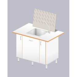 Стол-мойка ЛАБ-1200 МОГ