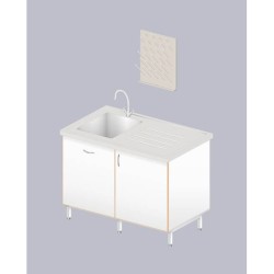 Стол-мойка ЛАБ-1200 МОП