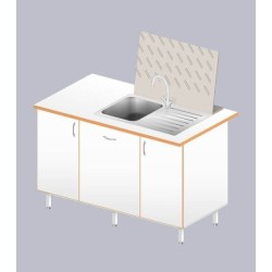 Стол-мойка ЛАБ-1400 МО