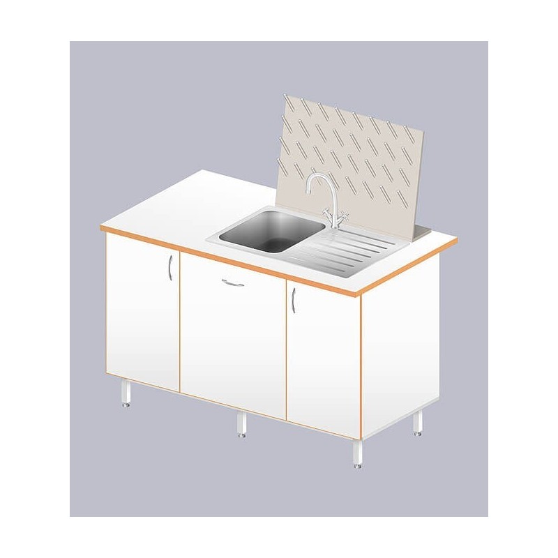 Стол-мойка ЛАБ-1400 МО