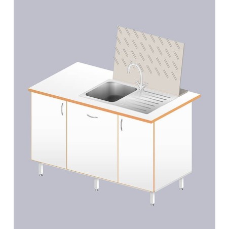 Стол-мойка ЛАБ-1400 МО