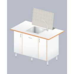 Стол-мойка ЛАБ-1400 МОГ