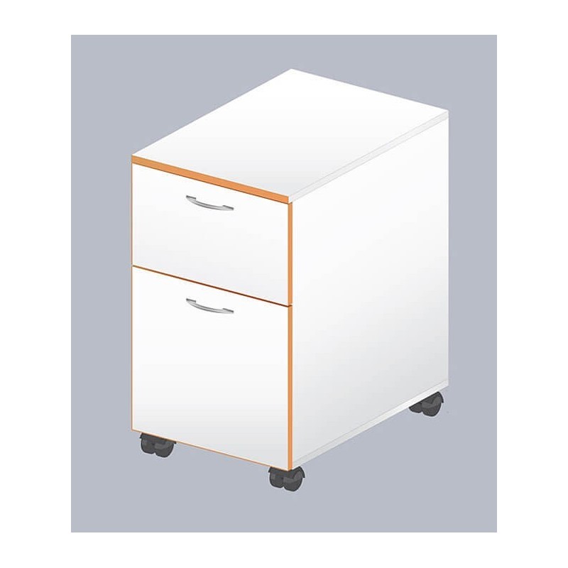 Тумба низкая подкатная ЛАБ-400ТНЯ-2