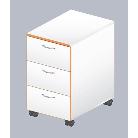 Тумба низкая подкатная ЛАБ-400ТНЯ-3