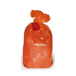 Пакет класса В, 700х800 мм полиэт.для сбора мед.отходов (красный)