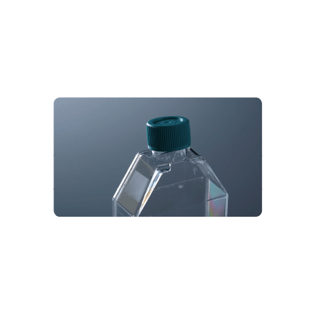 Матрацы 250мл, наклонное горлышко, невентилируемая зеленая крышка, стерильные(уп-5шт)