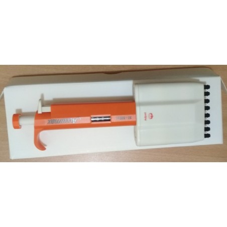 Пипетка-дозатор 30-300мкл 8-канальная