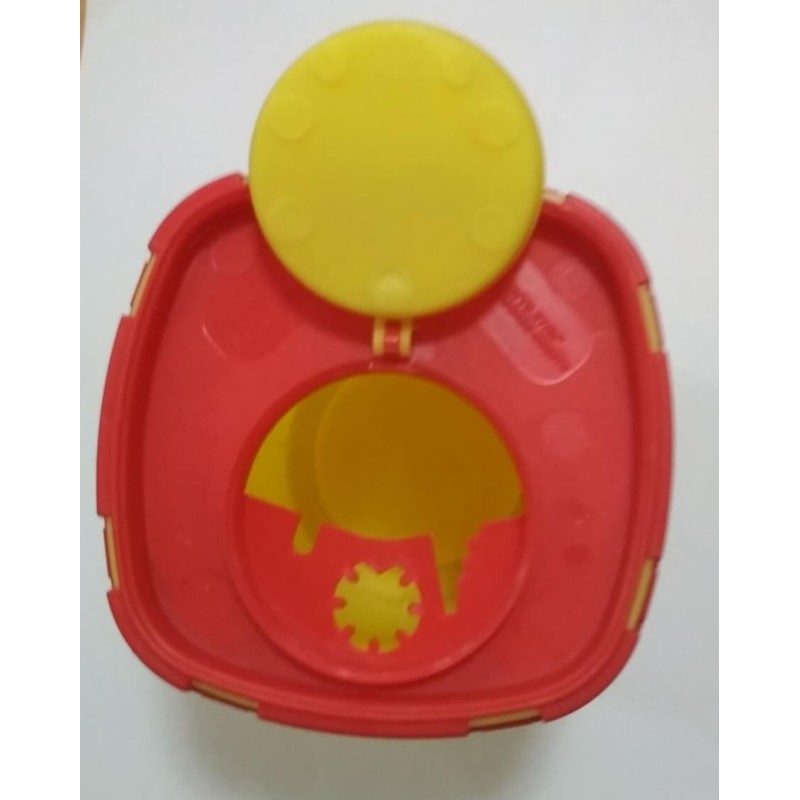 Контейнер 0,7л пластиковый для медицинских отходов