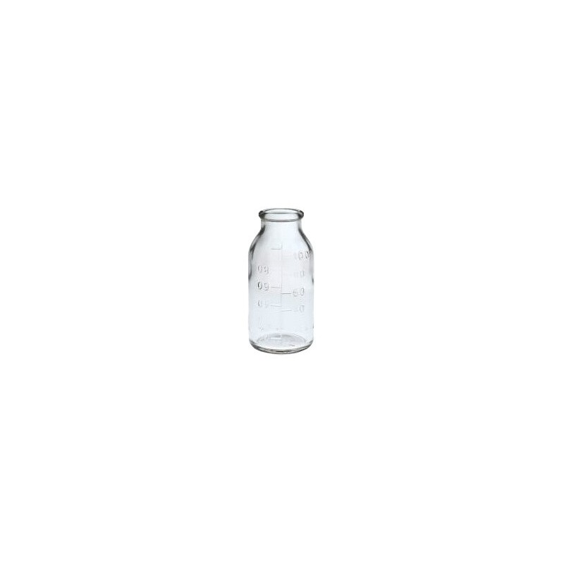Бутылка БК3--100 мл с глад.гор.,градуир. (уп-88 шт)