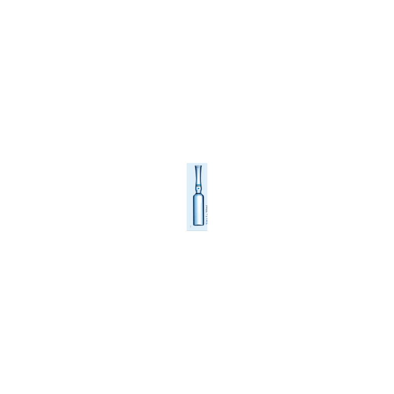 Ампулы форма-В 5мл с белой маркировочной панелью 83х14,75/0,55 (Швейцария )(1143618)(упак-530шт)