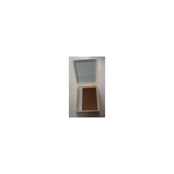 Коробка-штатив для 25 предметных стекол (HP4009) (Китай)