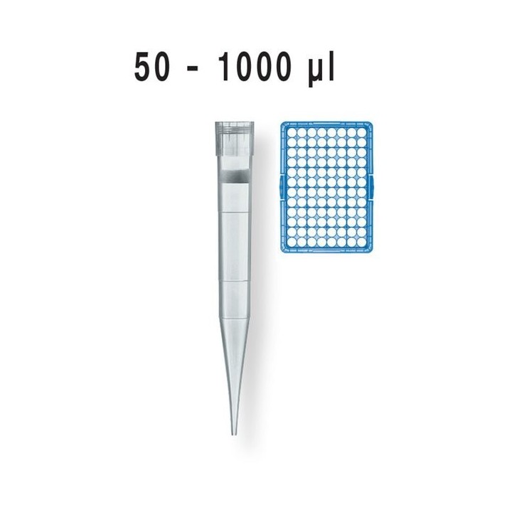 Наконечники 50-1000 с фильтром (уп-100шт) стерильн. (702168)