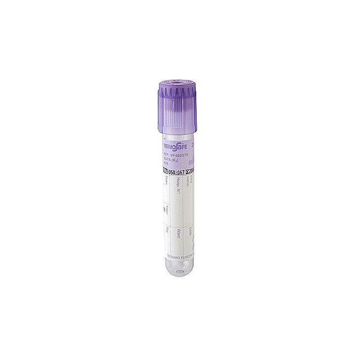 Пробирка Venosafe c К3ЕДТА на 2мл крови (кор.-1200шт)