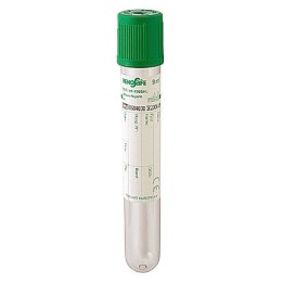 Пробирка Venosafe с литий-гепарином на 9мл крови (кор.-1200шт)