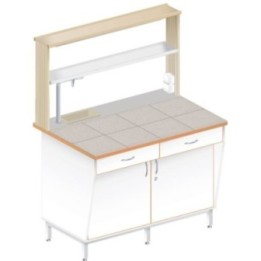 Стол пристенный химический ЛАБ-1200 ПКТМ