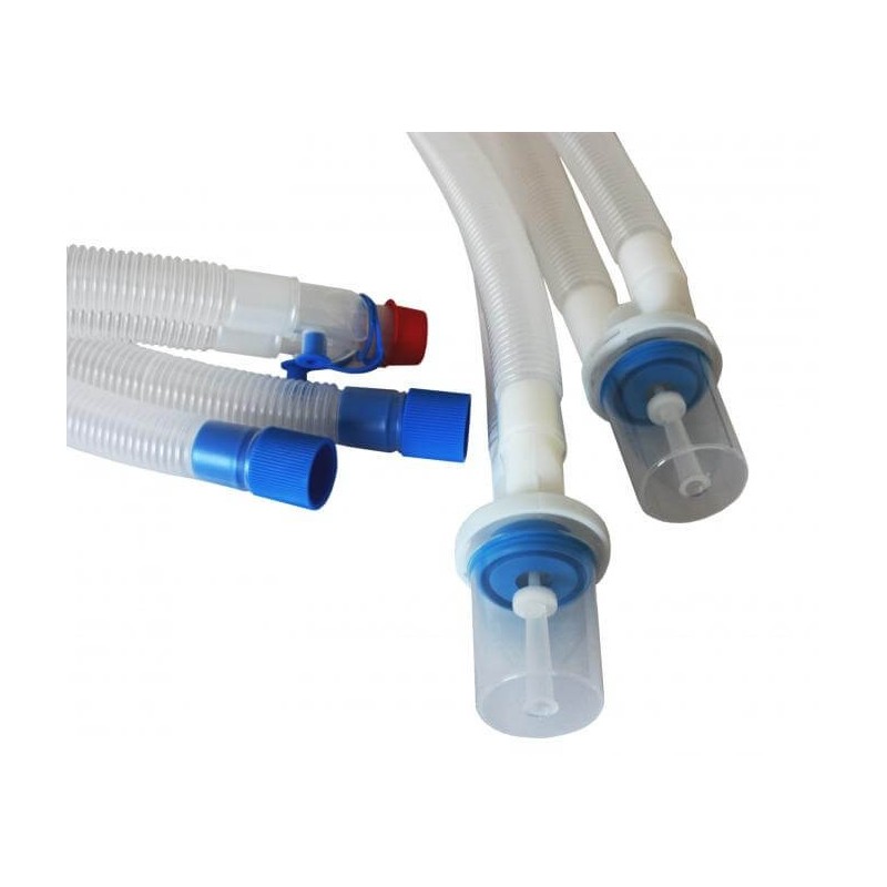 Контур дыхательный анестезиологический стандартный и специальный, диаметр 22мм, трубка 1,6м (Белоруссия) (3301К)