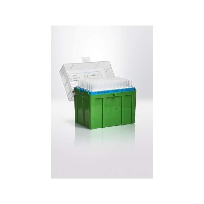 Наконечники с фильтром 100-1000 мкл в штативе 96 шт(стерильные)