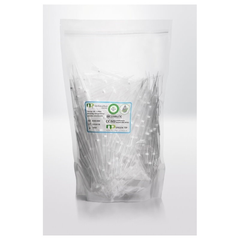Наконечники с фильтром 100-1000 мкл (упак-500 шт) (стерильные)