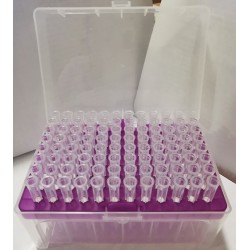 Наконечники с фильтром 100мкл, свободные от ДНК/РНК (стерильные) (уп-1штатив по 96шт)